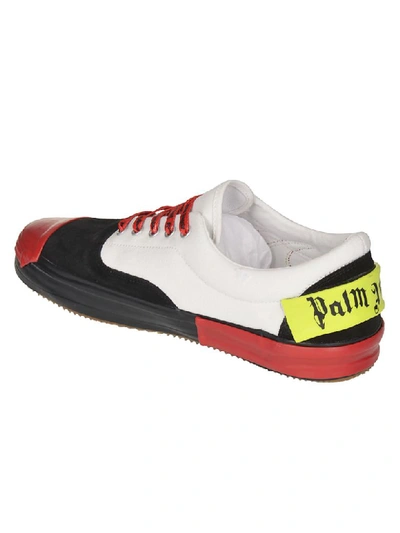 Shop Palm Angels Flame Sneakers In Multicolor
