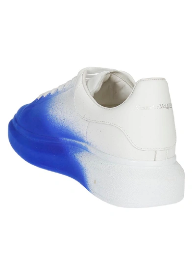 Shop Alexander Mcqueen Oversized Sole Senakers In Blue