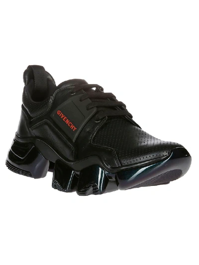 Shop Givenchy Basse Jaw Sneakers In Black