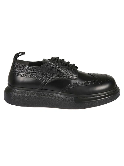 Shop Alexander Mcqueen Braided Sneakers In Black