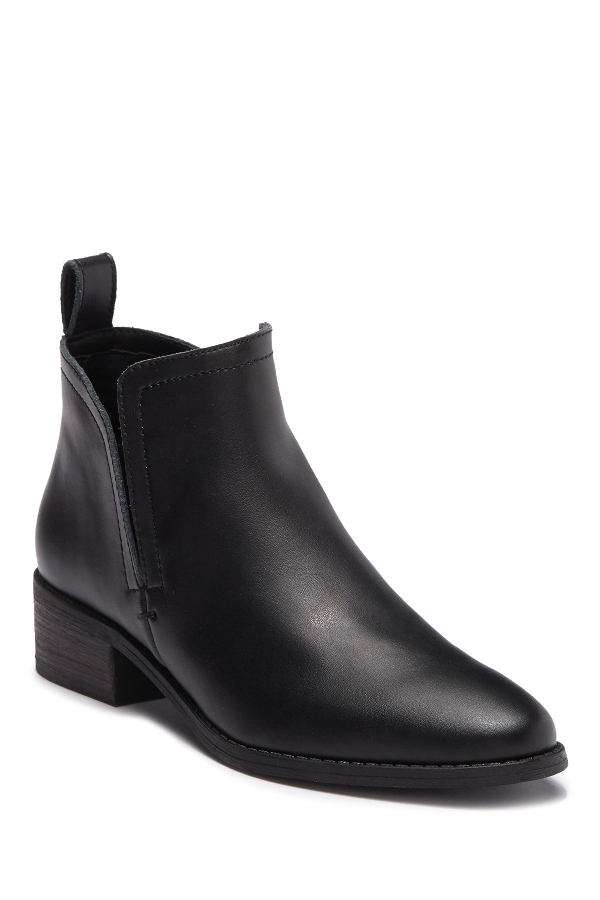 tivon booties in onyx
