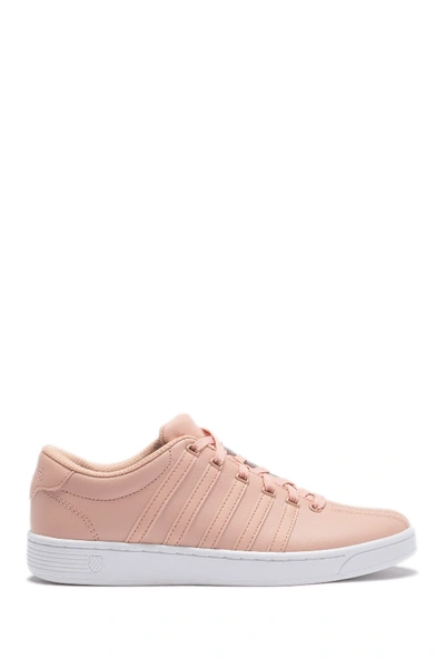 Shop K-swiss Court Pro Ii Cmf Leather Sneaker In Spanish Villa/white