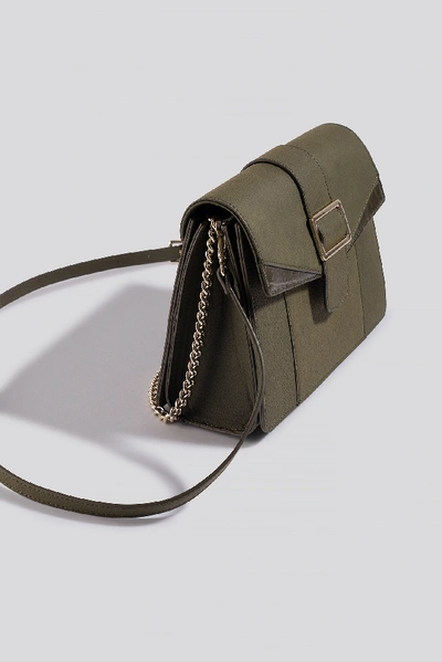 Shop Na-kd Chain Strap Crossbody Bag - Green