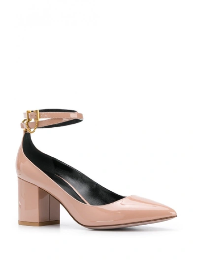 Shop Valentino Leather Pumps In Pink