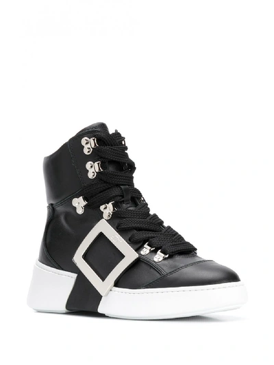 Shop Roger Vivier Viv Skate Sneakers