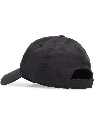 Shop Dolce & Gabbana Logo Print Baseball Cap In Black