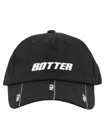 Shop Botter Baseball Cap In Black