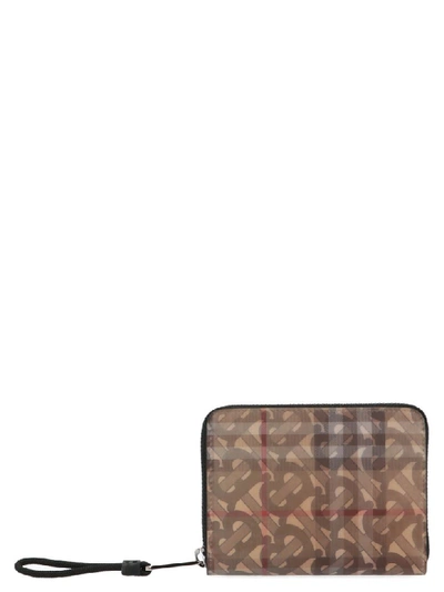 Shop Burberry Wallet In Multicolor