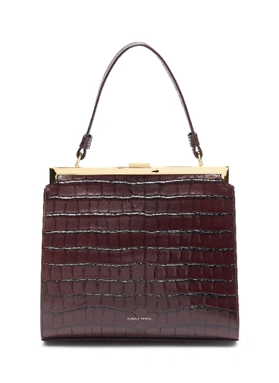 Shop Mansur Gavriel 'elegant' Leather Bag