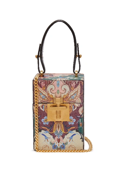 Oscar De La Renta 'alibi' Mini Floral Box Bag | ModeSens