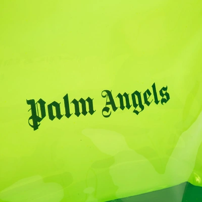 Shop Palm Angels Alien Pvc Shopper Bag In Green