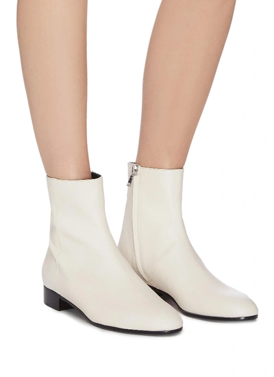 Shop Alumnae Side Seam Leather Ankle Boots