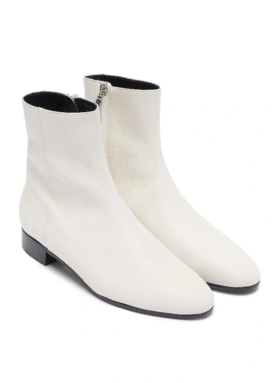 Shop Alumnae Side Seam Leather Ankle Boots