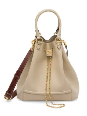 bucket bag with chain