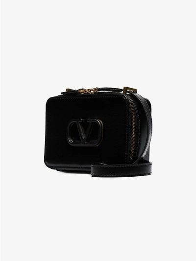 Shop Valentino Vslingsmall Leather Crossbody Bag