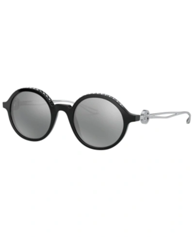 Shop Giorgio Armani Women's Sunglasses In Black/grey Mirror Black