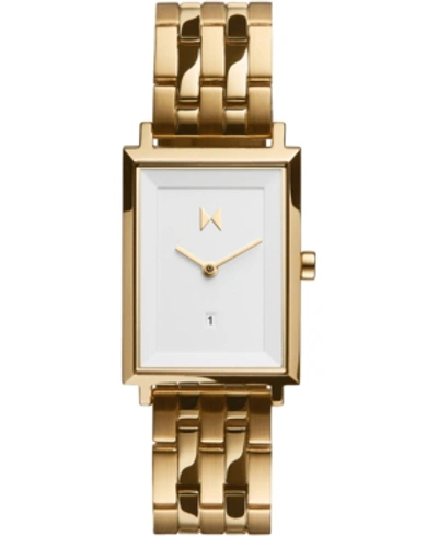 Mvmt Signature Square Mason Watch, 18mm X 24mm In Gold