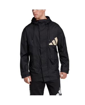 adidas originals hooded parka in black