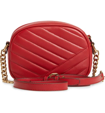 Shop Tory Burch Kira Camera Bag In Red Apple