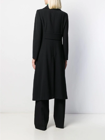Shop Dolce & Gabbana Blend Wool Coat In Black