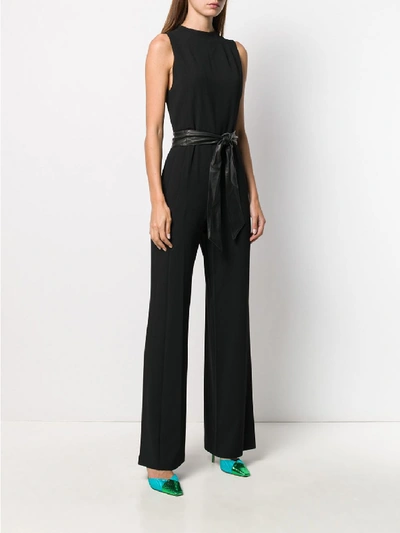 Shop Alice And Olivia Lucca Jumpsuit In Black