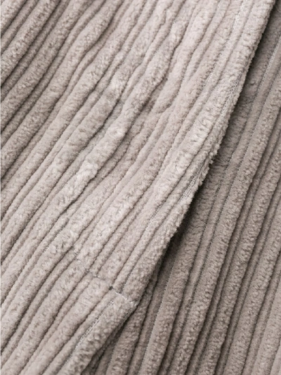 Shop Woolrich Wide Corduroy Pant In Grey