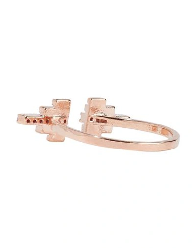 Shop Astrid & Miyu Rings In Copper