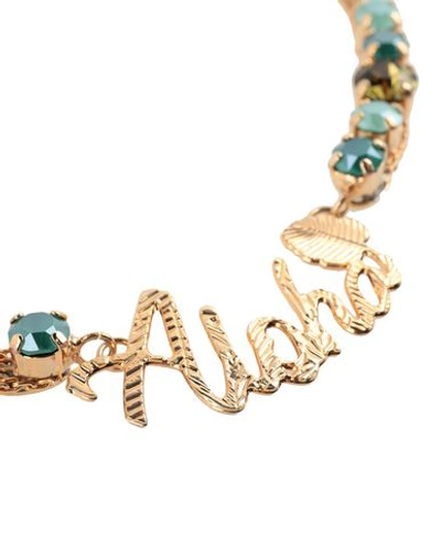 Shop Lisa C Bijoux Necklace In Gold