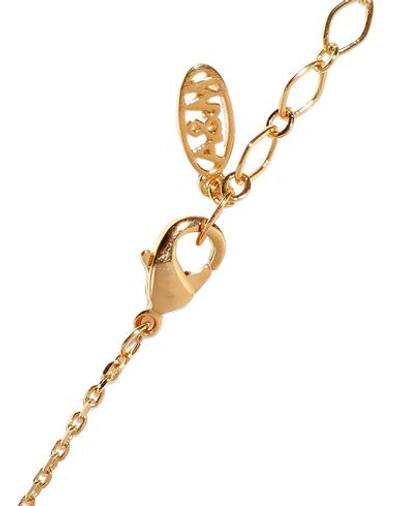 Shop Astrid & Miyu Bracelets In Gold