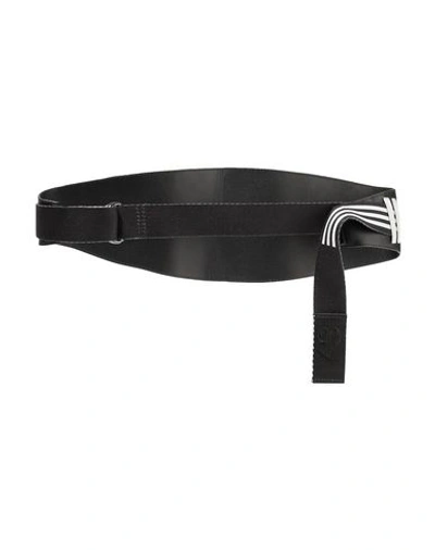 Shop Y-3 High-waist Belt In Black