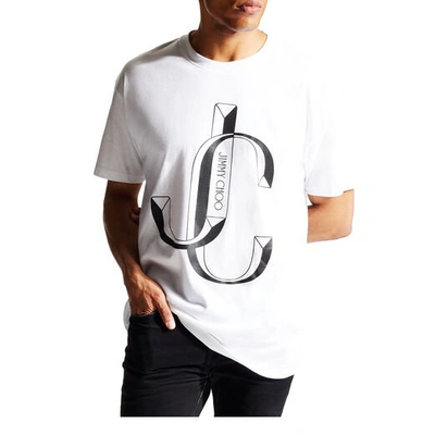 Shop Jimmy Choo Jc-tee In S100 White