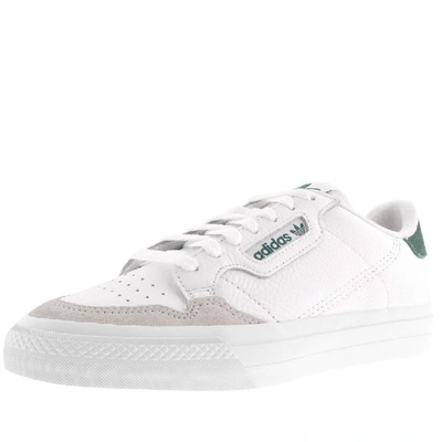 Shop Adidas Originals Continental Vulc Trainers White