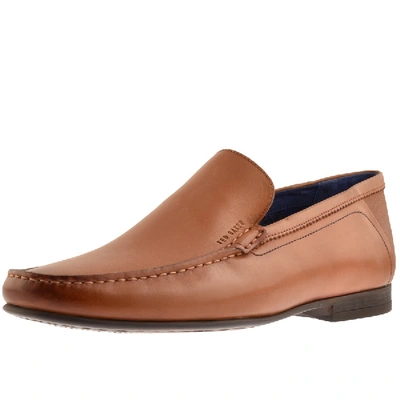 Shop Ted Baker Lassil Leather Shoes Brown