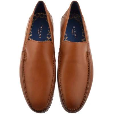 Shop Ted Baker Lassil Leather Shoes Brown