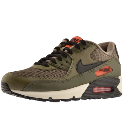 Nike Air Max 90 Essential Trainers Green | ModeSens