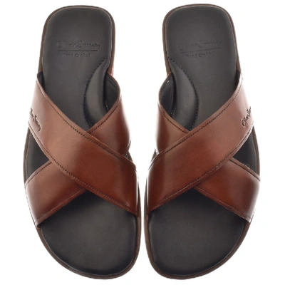 Shop Oliver Sweeney Sweeney London Whitestone Flip Flops Brown