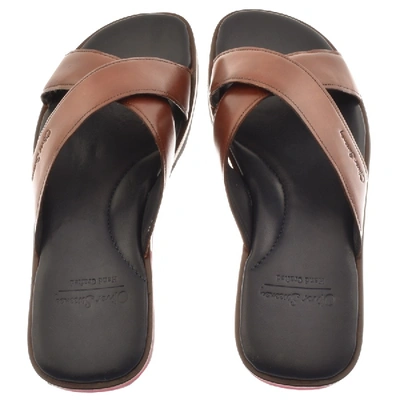 Shop Oliver Sweeney Sweeney London Whitestone Flip Flops Brown