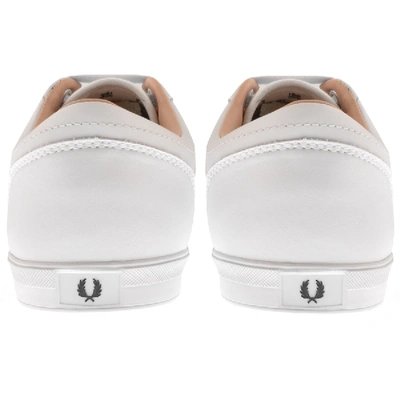 Fred Perry Men's Shoes Leather Trainers Sneakers Baseline In White |  ModeSens
