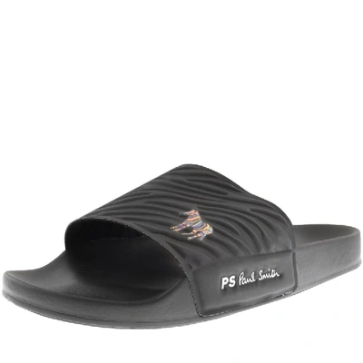 Shop Paul Smith Ps By  Summit Sliders Black