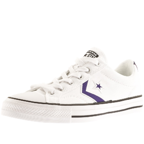converse star player black and white