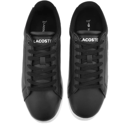 Shop Lacoste Carnaby Evo Trainers Black