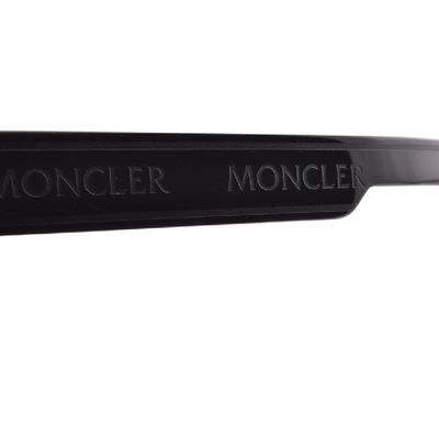 Shop Moncler Ml0096 92d Sunglasses Blue