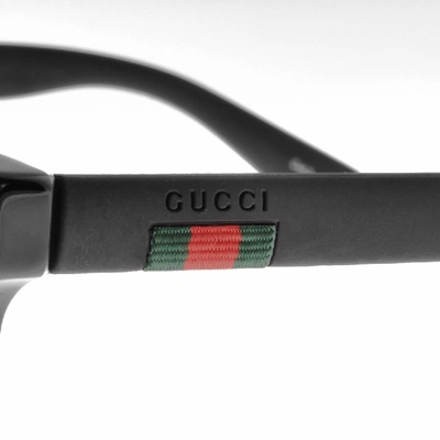 Shop Gucci Gg0008s Sunglasses Black