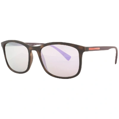 Shop Prada Linea Rossa Sunglasses Purple