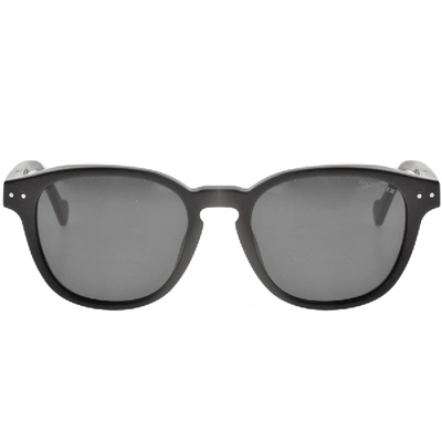 Shop Moncler Ml0010 Sunglasses Black