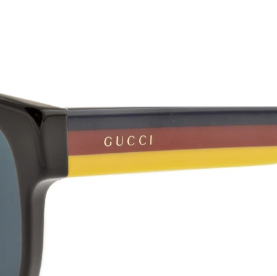 Shop Gucci Gg0340s 009 Sunglasses Black