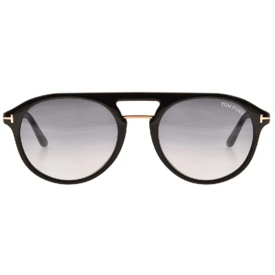 Shop Tom Ford Ivan Sunglasses Black