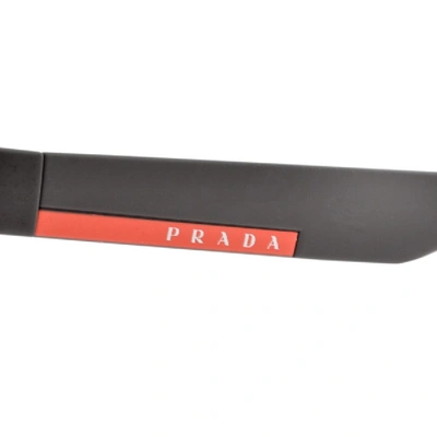 Shop Prada Linea Rossa Sunglasses Black