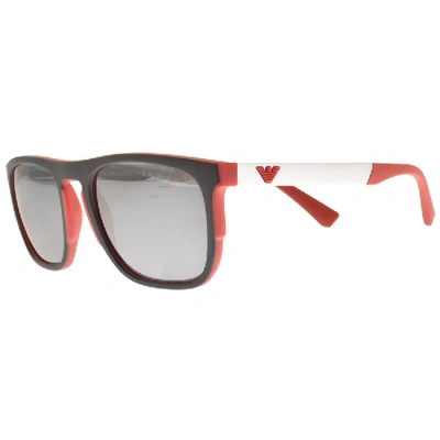 Shop Armani Collezioni Emporio Armani Ea4114 Sunglasses Black