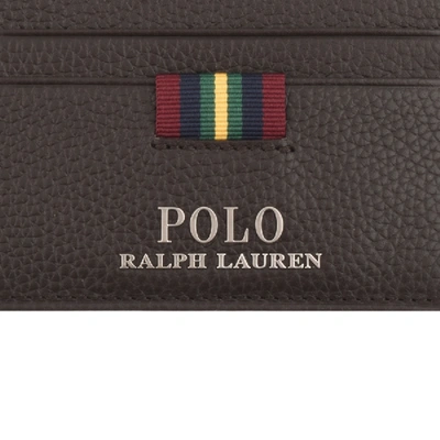 Shop Ralph Lauren Leather Card Holder Brown